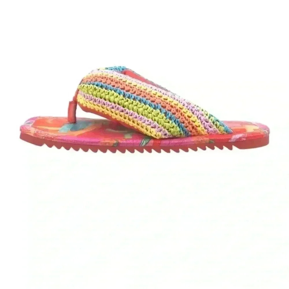 Farm Rio‎ Raffia Sandals - Picture 2 of 7